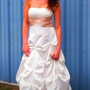 Beautiful White Prom Dress
